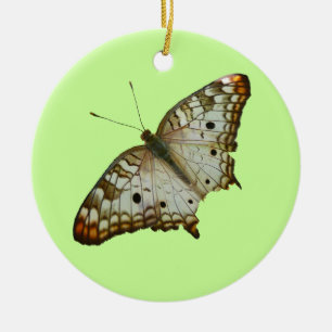 Exotic Butterfly from St. Lucia Ceramic Ornament