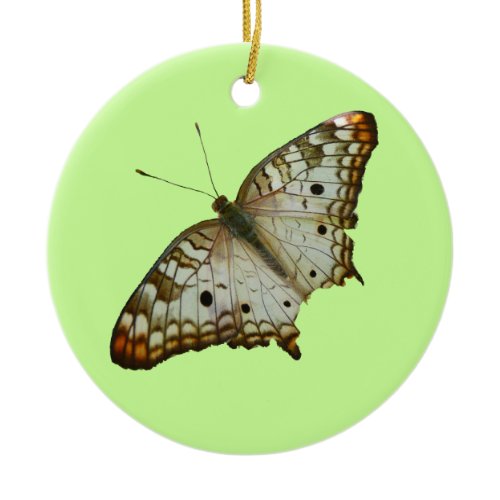 Exotic Butterfly from St. Lucia Ceramic Ornament