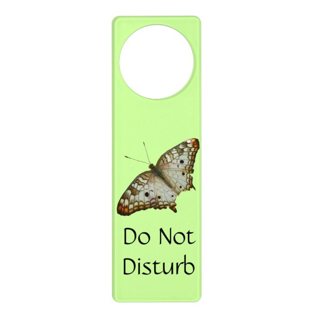 Exotic Butterfly from St. Lucia Door Hanger (Front)