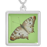 Exotic Butterfly from St. Lucia Silver Plated Necklace