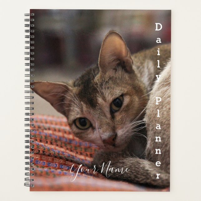 Exotic Cat - Daily Planner- HAMbWG Planner (Front)