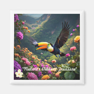 "Exotic Color Burst" Magnet