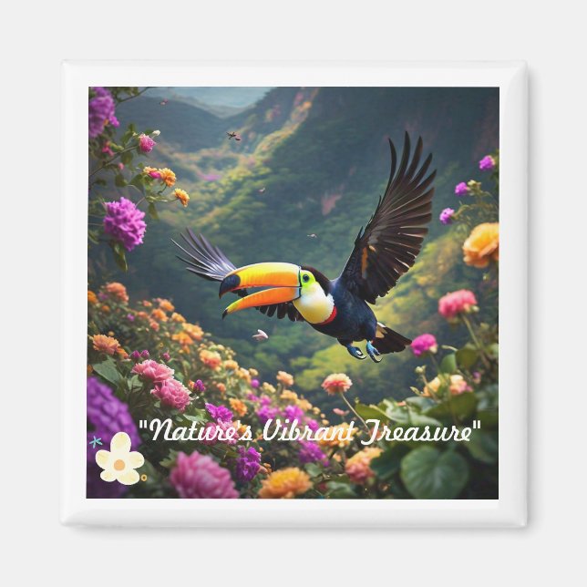 "Exotic Color Burst" Magnet (Front)