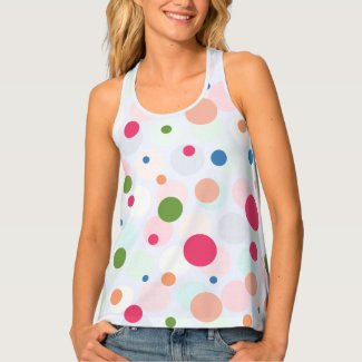 Exotic Colorful Polkadot 
