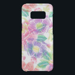 Exotic Colorful Tropical Flowers Pattern Uncommon Samsung Galaxy S8 Case<br><div class="desc">Colorful tropical exotic flowers collage pattern.</div>