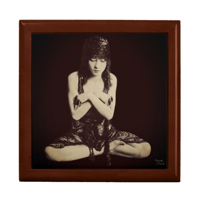  Exotic Dancer Ceramic tile Gift Box (Front)