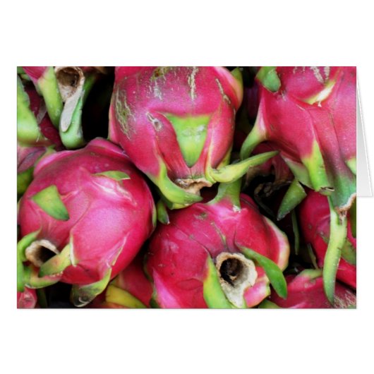 Exotic Dragon Fruit Cards (Front Horizontal)