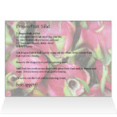 Exotic Dragon Fruit Cards (Inside Horizontal (Top))
