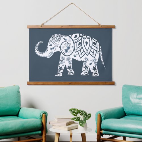 Exotic Elephant Hanging Tapestry