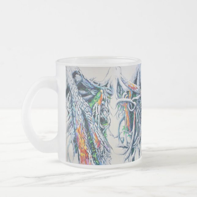 Exotic Entanglements I & II Trees and Roots on Mug (Left)