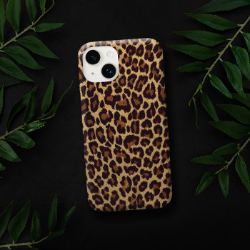 Exotic Faux Leopard Print Tough Iphone 6 Case by GrafixMom at Zazzle