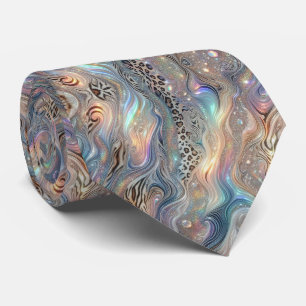 Exotic Faux Silk Luxury Wild Animal Gentleman's Neck Tie