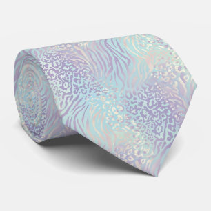 Exotic Faux Silk Luxury Wild Animal Gentleman's Neck Tie