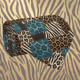 Exotic Faux Silk Luxury Wild Animal Gentleman's Neck Tie