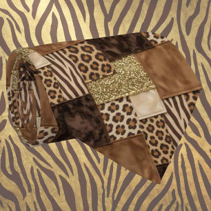 Exotic Faux Silk Luxury Wild Animal Gentleman's Neck Tie