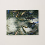 Exotic Fish Pond Jigsaw Puzzle