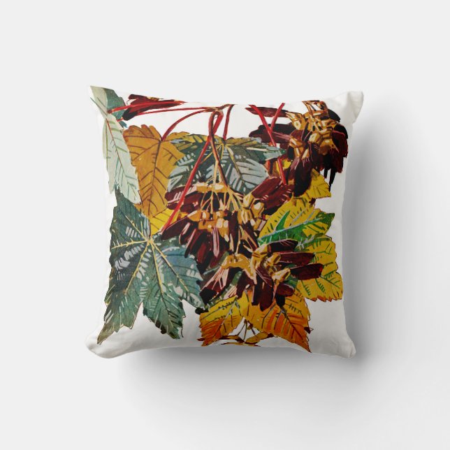 Exotic Flora #3 at SunshineDazzle Throw Pillow (Front)