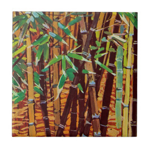 Exotic Flora #6 at SunshineDazzle Ceramic Tile