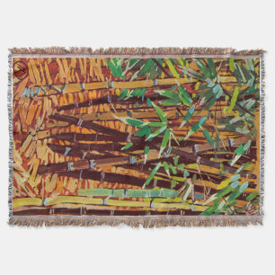 Exotic Flora #6 at SunshineDazzle Throw Blanket