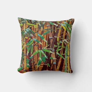 Exotic Flora #6 at SunshineDazzle Throw Pillow