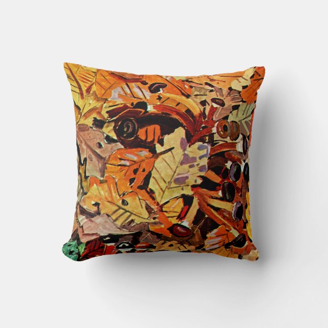 Exotic Flora #8 at SunshineDazzle Throw Pillow (Front)