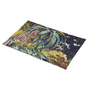 Exotic Flora No.12 at SunshineDazzle Cloth Placemat