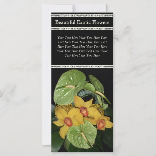 Exotic Floral Arrangement Flower Delivery (Back)