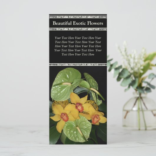 Exotic Floral Arrangement Flower Delivery (Standing Front)