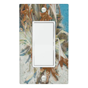 Exotic Floral Light Switch Cover