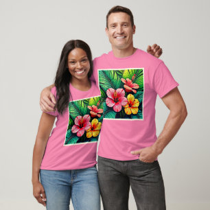 Exotic Flower Garden Dreams T-Shirt