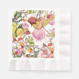 Exotic Flower Napkins