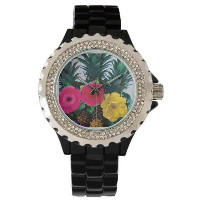 Exotic Flowers Watch (Front)