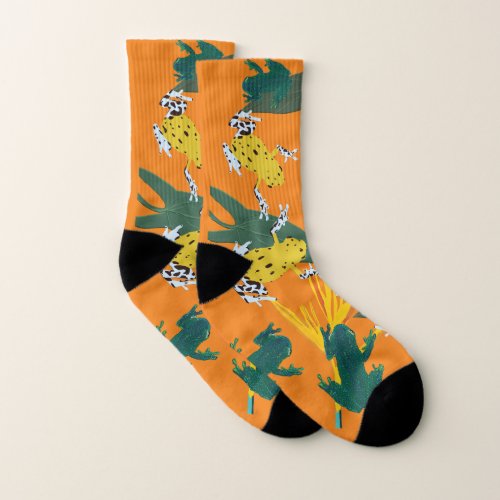 Exotic Frogs Socks