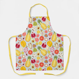 Exotic Fruit Pattern Apron