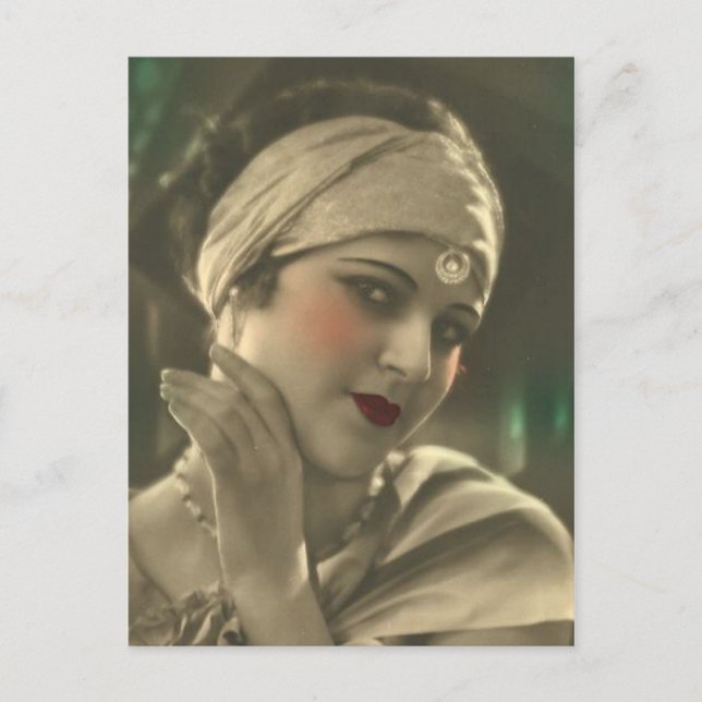 Exotic Headband Postcard (Front)