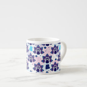 exotic india peacock pattern espresso cup