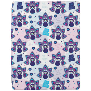 exotic india peacock pattern iPad smart cover