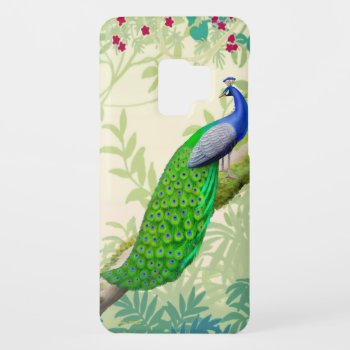 Exotic Indian Blue Peacock Samsung Galaxy S2 Case by TheCasePlace at Zazzle