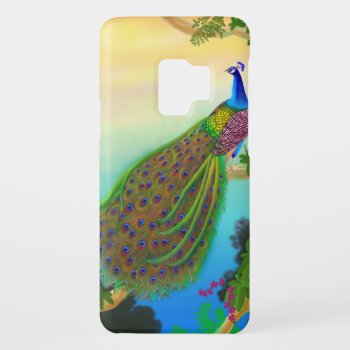 Exotic Indian Peacock Samsung Galaxy Case by TheCasePlace at Zazzle