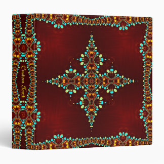 Exotic Jewels Bohemain Art Album Binder
