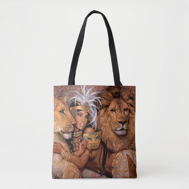 Exotic Jungle Princess Tote (Front)