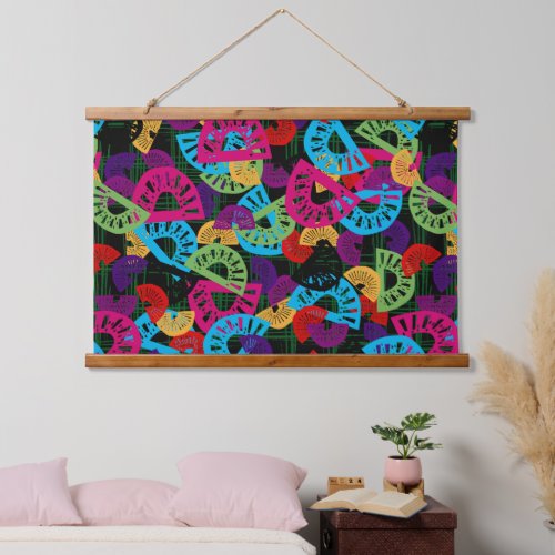 Exotic Kiwi Cocktail on Grass SpainNew Zealand Hanging Tapestry