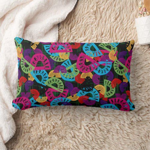 Exotic Kiwi Cocktail on Grass SpainNew Zealand Lumbar Pillow