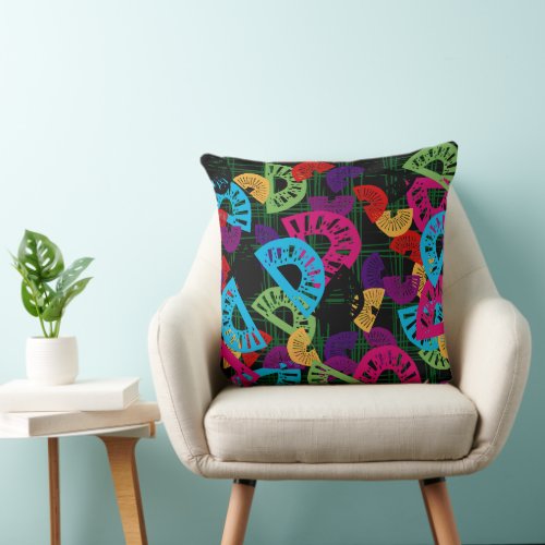 Exotic Kiwi Cocktail on Grass SpainNew Zealand Throw Pillow