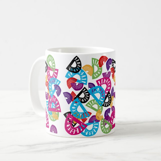Exotic Kiwi Cocktail (Spain & New Zealand) Coffee Mug (Front Left)
