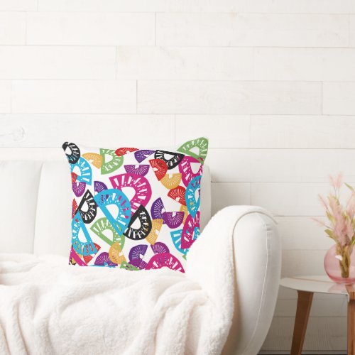 Exotic Kiwi Cocktail Spain  New Zealand Throw Pillow