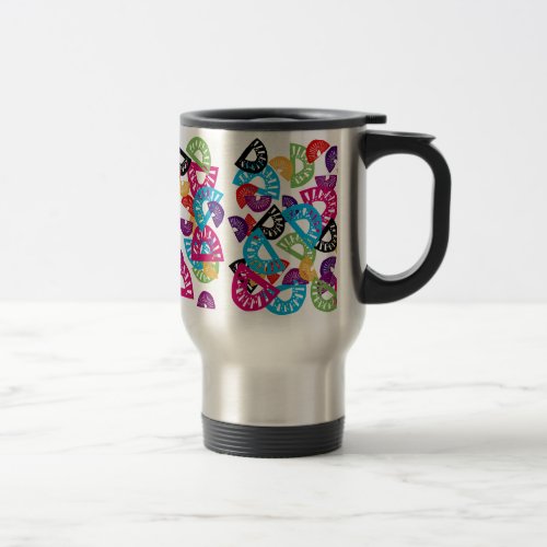 Exotic Kiwi Cocktail Spain  New Zealand Travel Mug