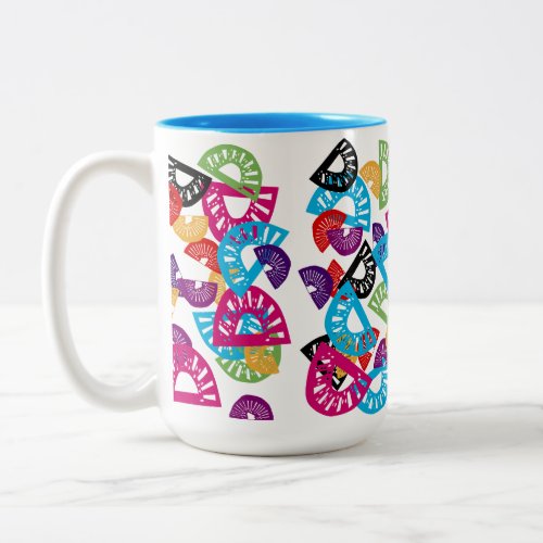 Exotic Kiwi Cocktail Spain  New Zealand Two_Tone Coffee Mug