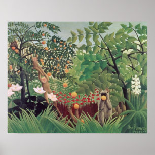 Exotic Landscape, 1910 Poster