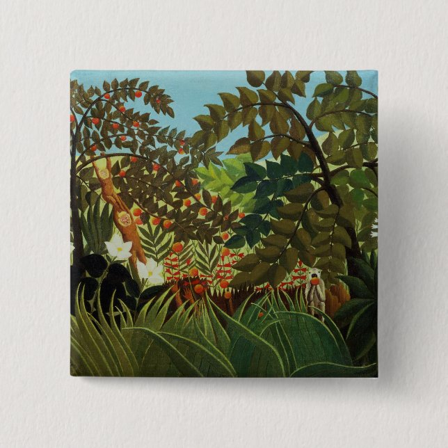 Exotic landscape button (Front)